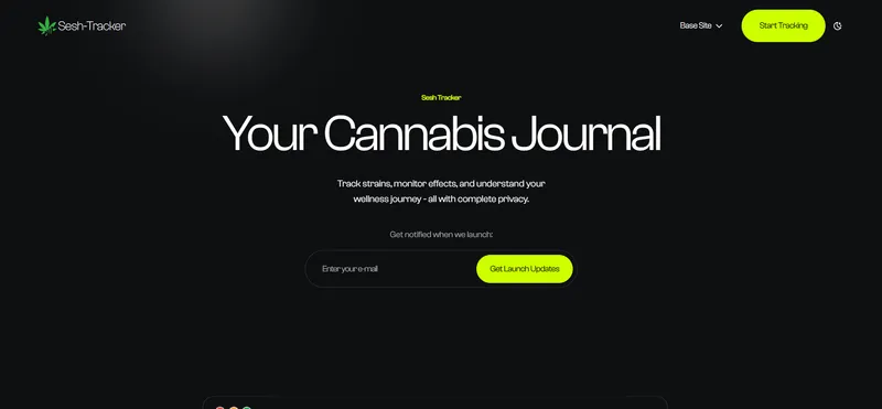 Screenshot of SeshTracker